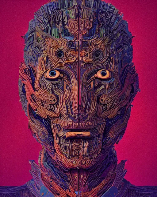 Prompt: portrait of 6 armed Monster intricate abstract. intricate artwork. by Tooth Wu, wlop, beeple, dan mumford. mulholland drive by david lynch, dune by david lynch, octane render, trending on artstation, greg rutkowski very coherent symmetrical artwork. cinematic, hyper realism, high detail, octane render, 8k, iridescent accents