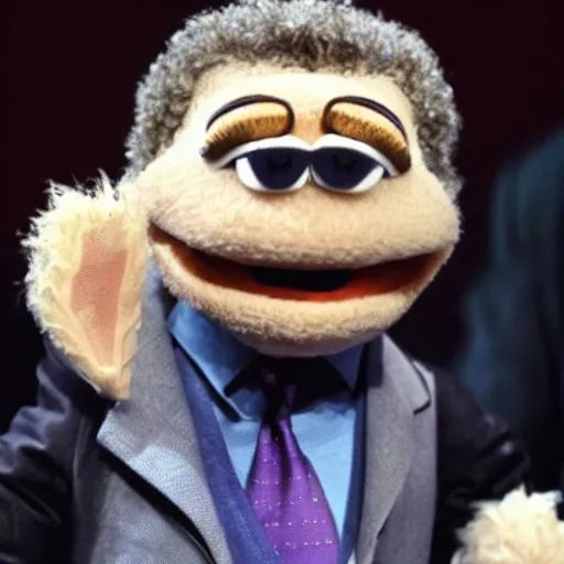 Image similar to symbolism correct bill o'reilly as a muppet