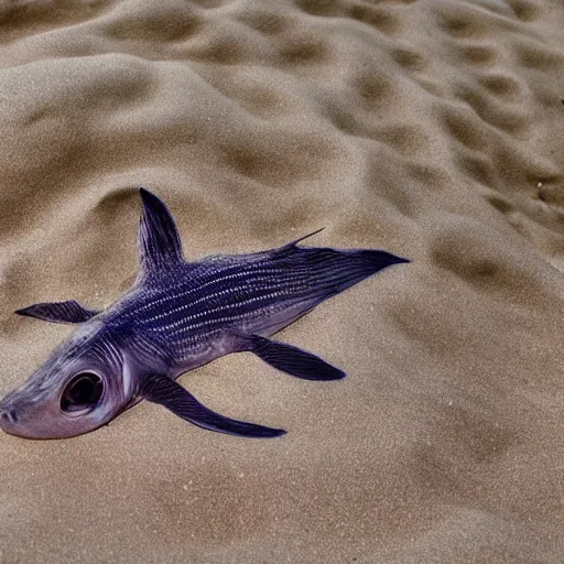 Image similar to photo of mysterious new sea creature