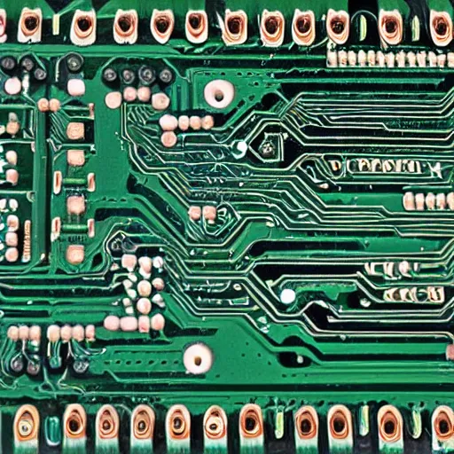 Image similar to circuit board tongue with