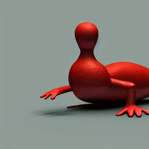 Prompt: slug man, vhs, 3 d render, demoscene