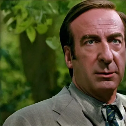 Image similar to A still of Saul Goodman in To Kill A Mockingbird (1962)