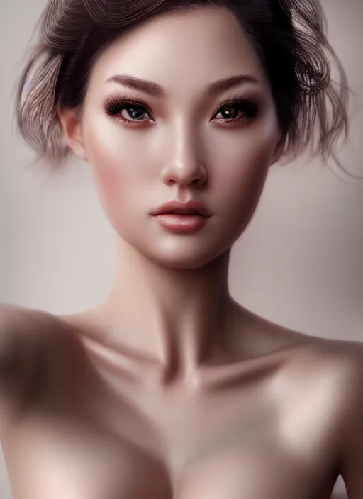 Image similar to a gorgeous female photo, professionally retouched, soft lighting, realistic, smooth face, full body shot, torso, dress, perfect eyes, wide angle, sharp focus on eyes, 8 k high definition, insanely detailed, intricate, elegant, art by artgerm and jason chan and mark hill