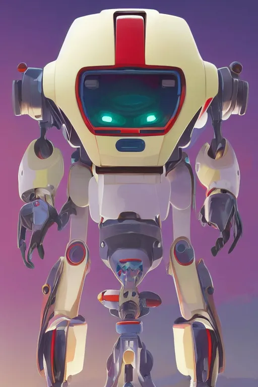 Image similar to metabots medabots medarotto medarot robot minimalist comics helmet mask neon cybereye, behance hd by jesper ejsing, by rhads, makoto shinkai and lois van baarle, ilya kuvshinov, rossdraws global illumination ray tracing hdr radiating a glowing aura