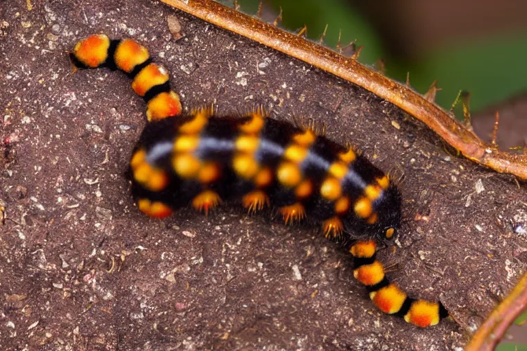 Image similar to hickory horned devil ( regal moth ) caterpillar award winning nature photography