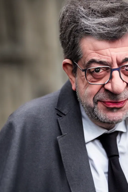 Image similar to Jean-Luc Mélenchon in Joker (2019), 4k