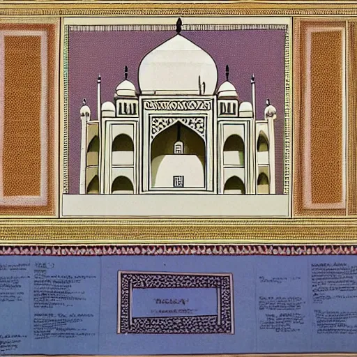 Image similar to a reconstruction of the cheese taj mahal made ot of cheese