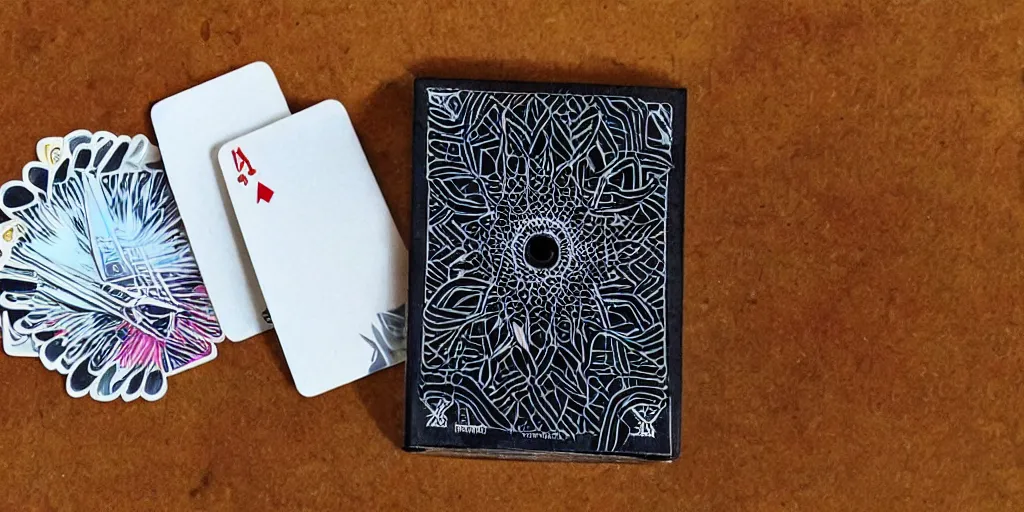 Image similar to cardistry