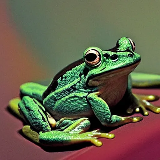 Image similar to obama frog