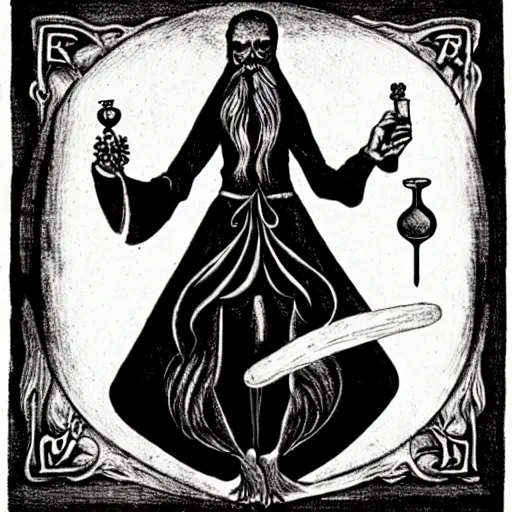 Image similar to alchemy, negredo