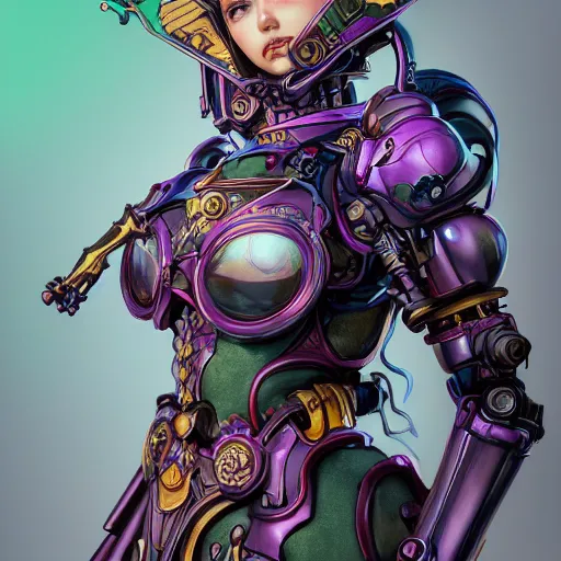 Image similar to studio portrait of lawful good colorful female holy mecha paladin absurdly beautiful, elegant, young sensual graceful woman, ultrafine hyperrealistic detailed face illustration by kim jung gi, irakli nadar, intricate linework, sharp focus, bright colors, matte, octopath traveler, final fantasy, unreal engine highly rendered, global illumination, radiant light, intricate environment