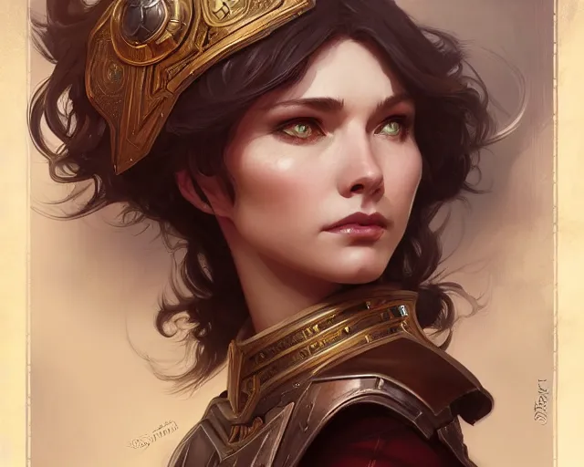 Image similar to photography of gwenda morgan, deep focus, d & d, fantasy, intricate, elegant, highly detailed, digital painting, artstation, concept art, matte, sharp focus, illustration, hearthstone, art by artgerm and greg rutkowski and alphonse mucha