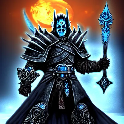 Image similar to a wrath of lich king