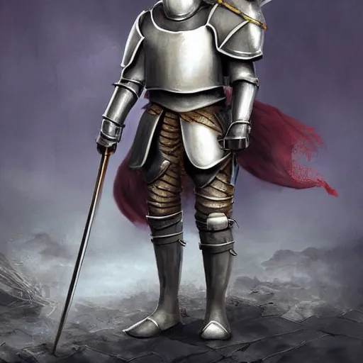 Image similar to medieval knight armor, digital art, 4 k, fantasy,