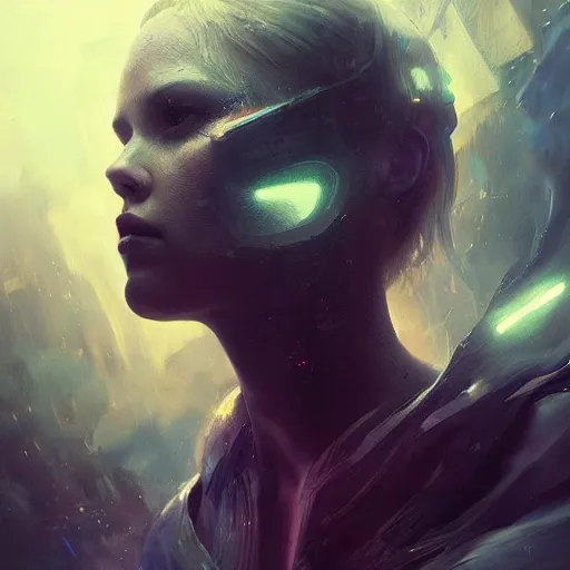 Prompt: extremely beautiful futuristic super schizophrenic psychotic prismatic superhuman, lush detail, cinematic lighting, sharp focus, hyperrealism, greg rutkowski, psychosis, beautiful psychotic radiant madwoman, super schizophrenic superhuman, volumetric light