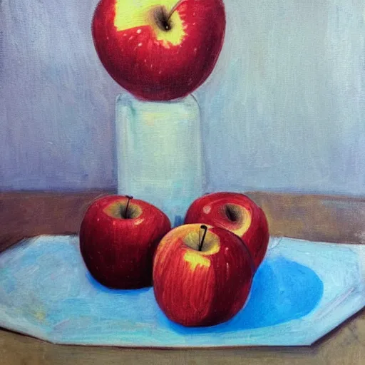 Image similar to Monica has apples