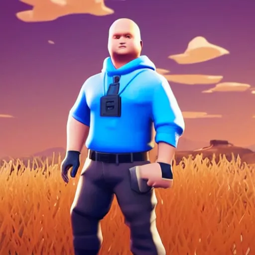 Image similar to “Bobby Hill in Fortnite”