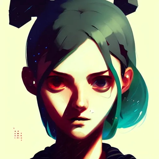 Image similar to portrait of sally face, by ross tran and atey ghailan, by greg rutkowski, by greg tocchini, by james gilleard, by joe fenton, by kaethe butcher, dynamic lighting, grunge aesthetic