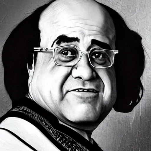 Prompt: portrait of Danny DeVito as a Spanish conquistador