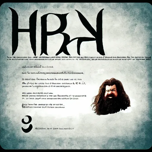 Image similar to PS1 Hagrid