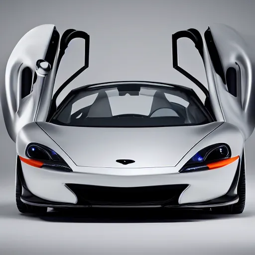 Image similar to a futuristic maclaren, 4 k, high detail, high - resolution photograph, professional photography, ultra - detail