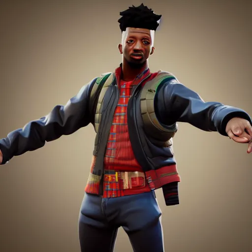 Image similar to a detailed portrait of 2 1 savage in fortnite, unreal engine 5 rendered, incredibly highly detailed and realistic, 8 k, sharp focus, studio quality