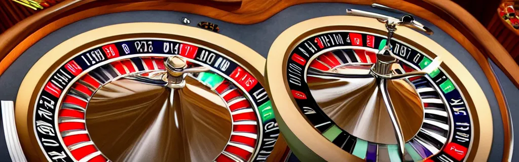 Prompt: ultra realistic casino wheel seen from top