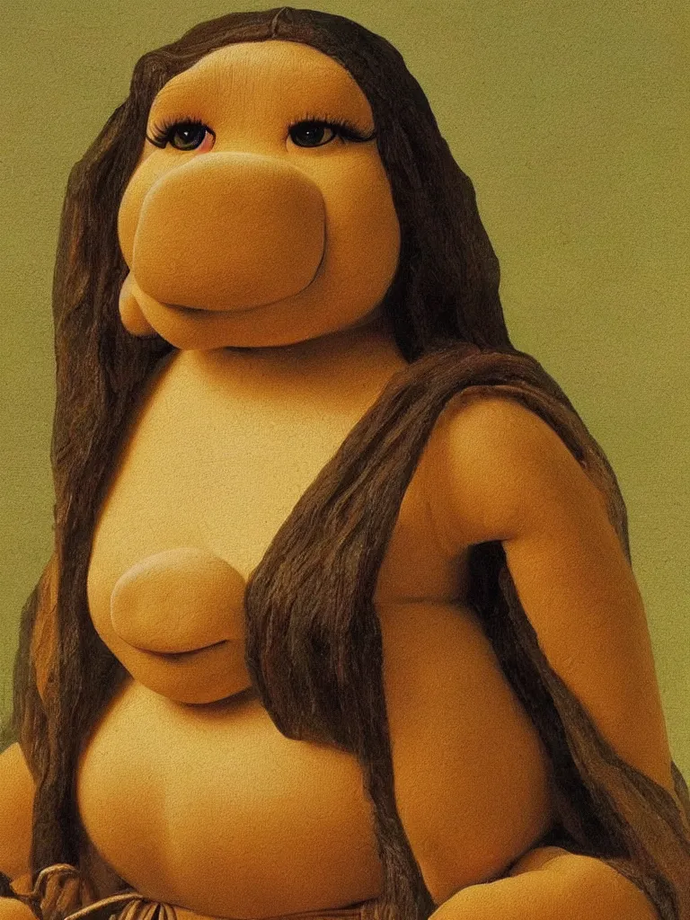 Image similar to Miss Piggy as the Mona Lisa painting by Leonardo da Vinci, ultra detailed, 8k ultrarealistic