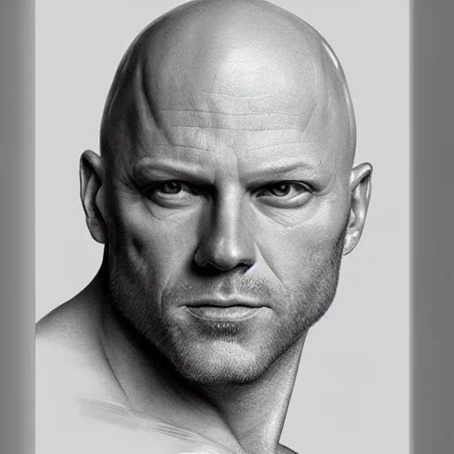 Prompt: a well designed portrait of Jhonny Sins , detailed, realistic, sketch style, Greg Rutkowski, 8K resolution.