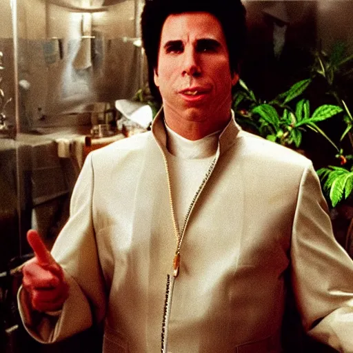 Prompt: John Travolta “bubble boy” as the cannabis pope cinematography by Wes Anderson Smithsonian institution