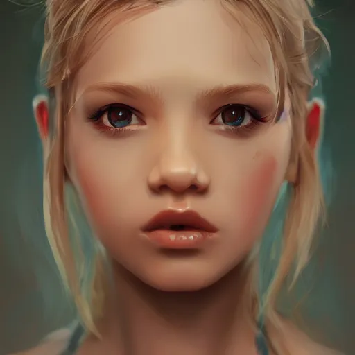 Image similar to beautiful girl character concept style, by Mateusz Urbanowicz, beautiful girl, 8k character concept art, by WLOP, cinematic lighting, trending on artstation, symmetrical portrait symmetrical, highly detailed CGsociety, hyper