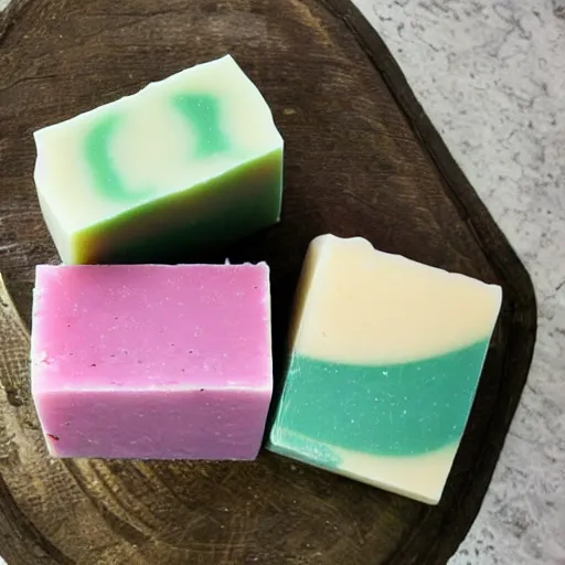 Prompt: lush soap