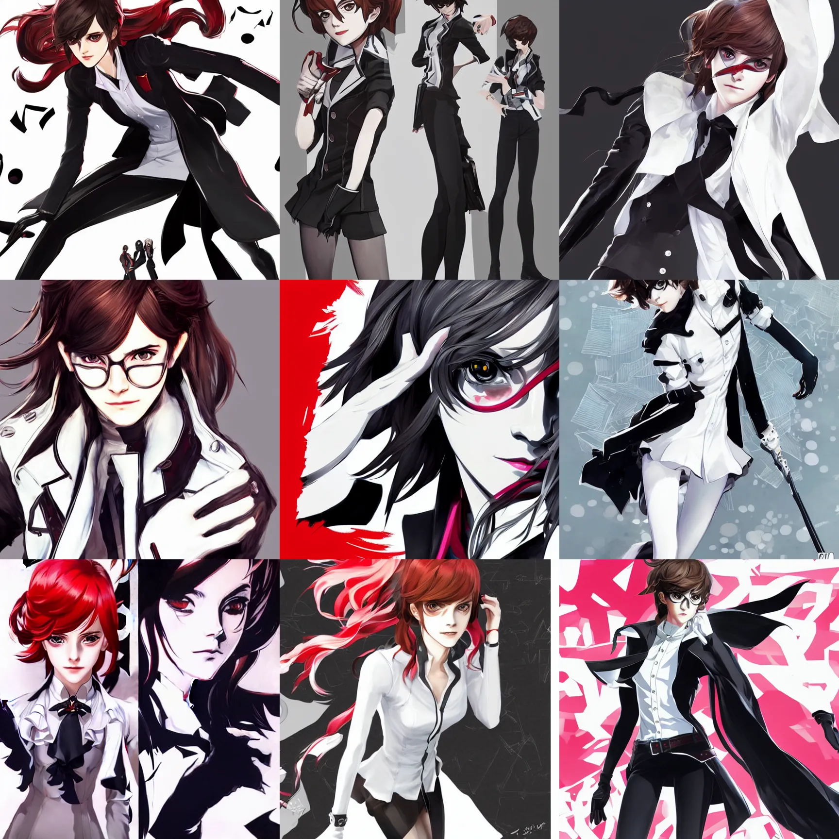 Persona 5 Concept Art & Characters