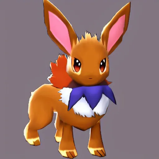 Image similar to eevee from pokemon in the game team fortress 2