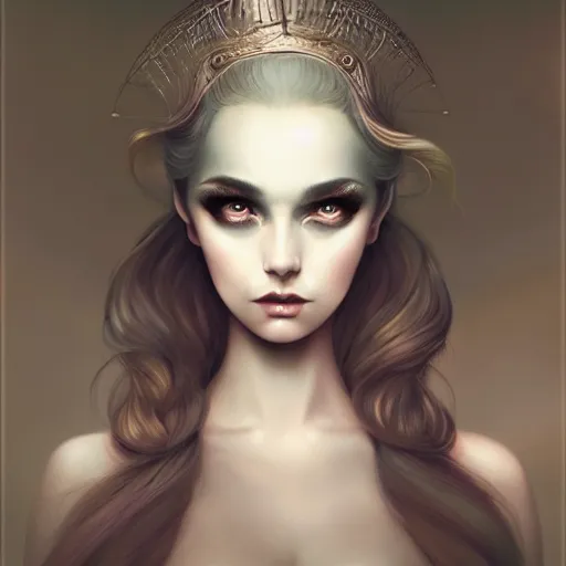 Prompt: of a surreal Portrait inspired by Natalie Shau,Charlie bowater,Anna Dittman,cinematic