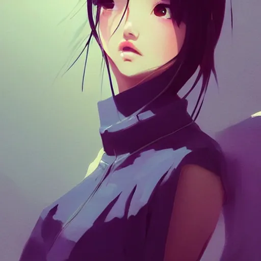 Image similar to a beautiful young japanese natalie portman alluring instagram model in crop top, large chest, by guweiz and wlop and ilya kuvshinov and artgerm, aesthetic, gorgeous, gapmoe yandere grimdark, trending on pixiv fanbox, painted by greg rutkowski makoto shinkai takashi takeuchi studio ghibli, akihiko yoshida