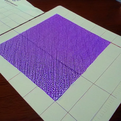 Image similar to an infinite, space-filling curve doodled on graph paper with ballpoint pen