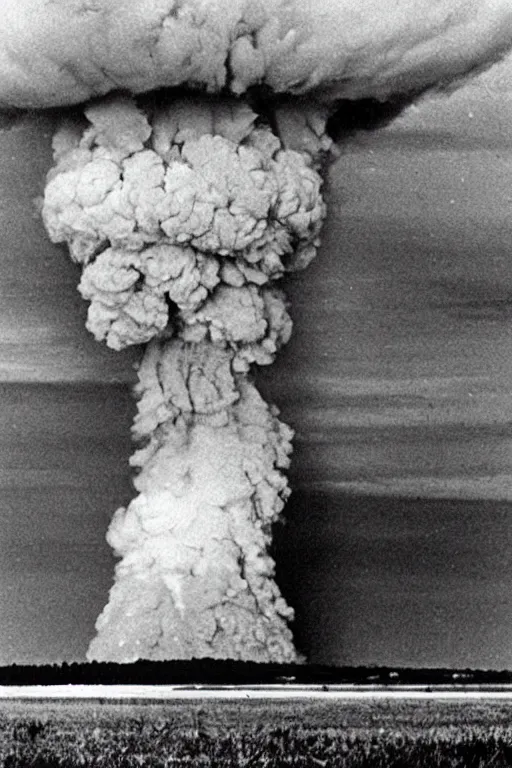 Image similar to nuclear explosion up close