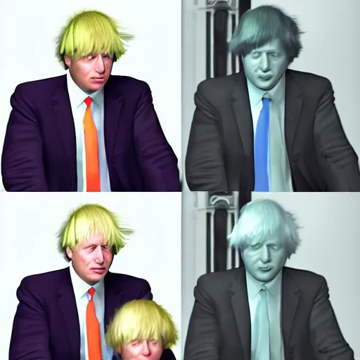 Prompt: Boris Johnson in style of playstation 1 graphics