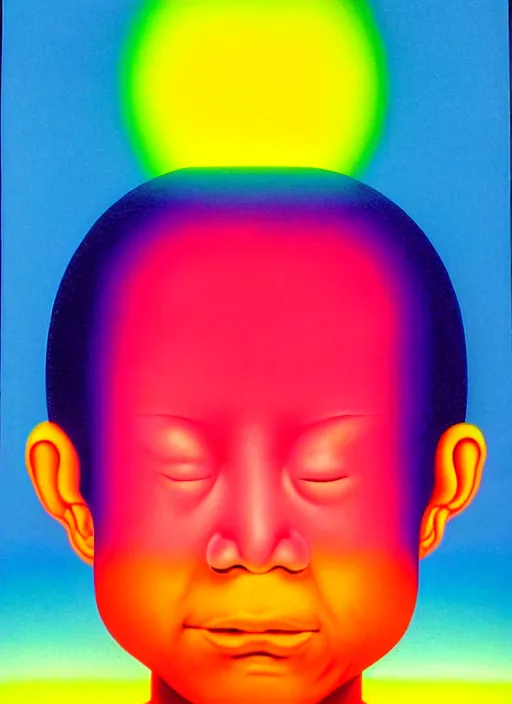 Image similar to ego by shusei nagaoka, kaws, david rudnick, airbrush on canvas, pastell colours, cell shaded, 8 k