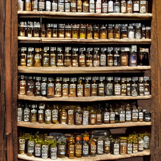 Image similar to A wizard's apothecary, 8k, detailed