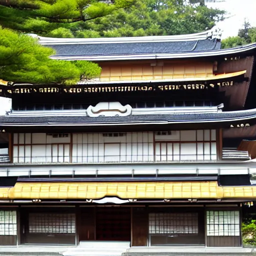 Image similar to art deco traditional japanese building