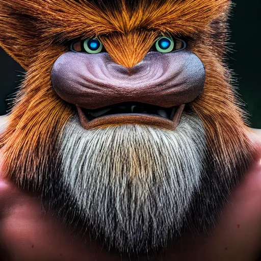 Prompt: national geographic photo of primeape, pokemon in the wild, intricate, portrait, 8 k highly professionally detailed, hdr, award winning