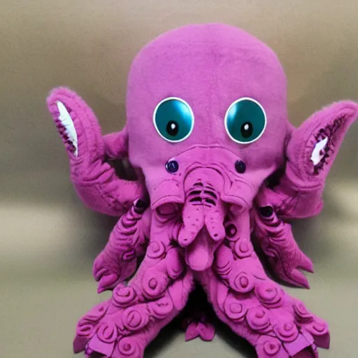 Prompt: build a bear cthulhu