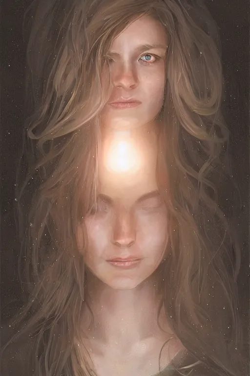 Image similar to full-length portrait of pregnant woman under street light, highly detailed, sharp focused, ultra realistic digital concept art by Alyssa Monks, Charlie Bowater