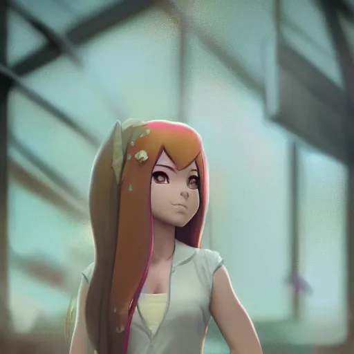 Image similar to fluttershy from my little pony standing trial for her many war crimes, 8 k, unreal engine, by greg rutkowski, makoto shinkai, lois van baarle, ilya kuvshinov, tom bagshaw