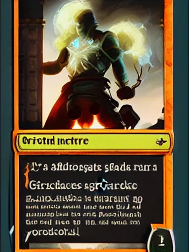 Prompt: grenade magic the gathering card