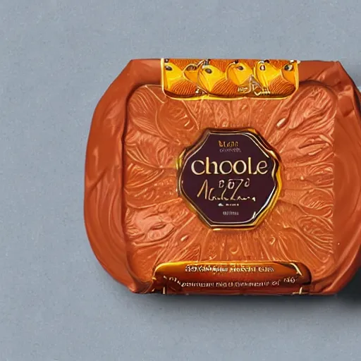 Prompt: a chocolate orange marketed towards sixty two year old men