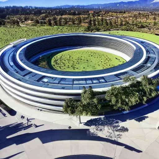 Prompt: apple park, ca