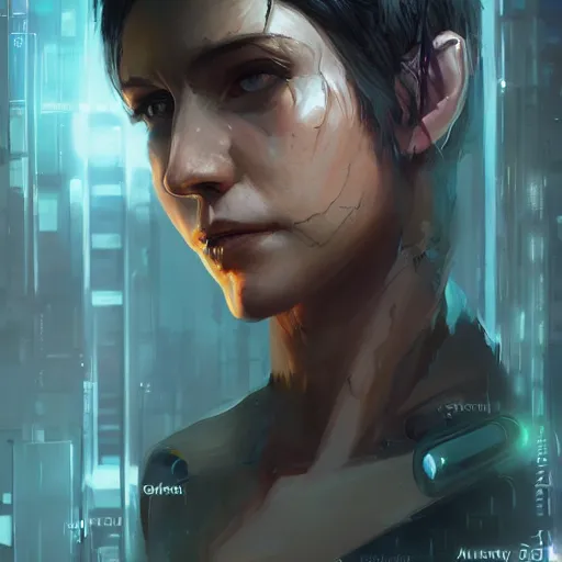 Image similar to wintermute, neuromancer, hal, evil a. i., cyberpunk, painted by stanley lau, painted by greg rutkowski, painted by stanley artgerm, digital art, trending on artstation